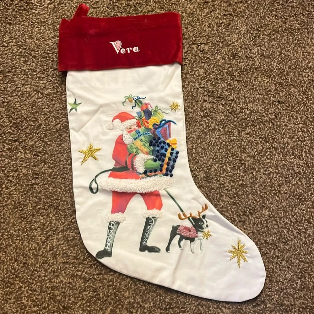Pottery Barn Vera Stocking